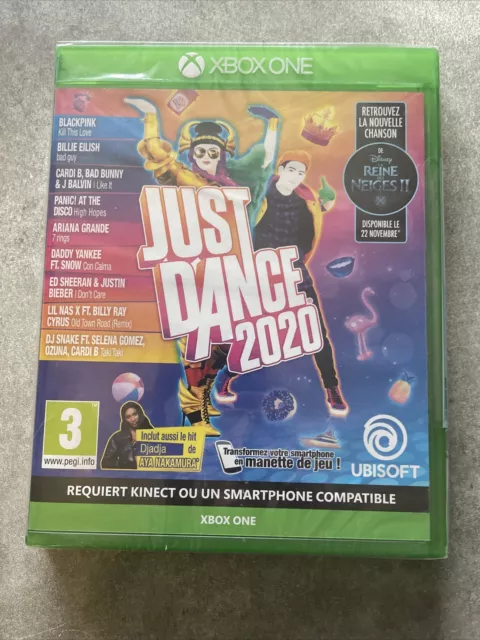 just dance 2020 chansons nouvelles jeu xbox one  series x neuf blister