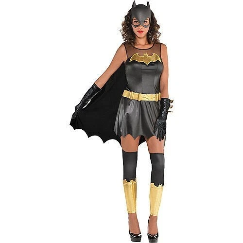 Women's Batgirl Costume Adult Size Small 8 Piece Costume New