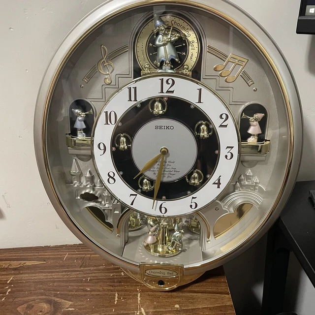 Seiko Charming Bell Musical Wall Clock FOR SALE! PicClick