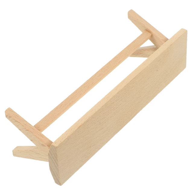 1/12 DOLLHOUSE FURNITURE Mini Bench Model Table and Chair Ornaments £4.