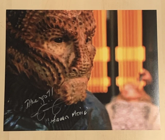 MARK METCALF HAND SIGNED 8x10 PHOTO ACTOR AUTOGRAPHED STAR TREK COA