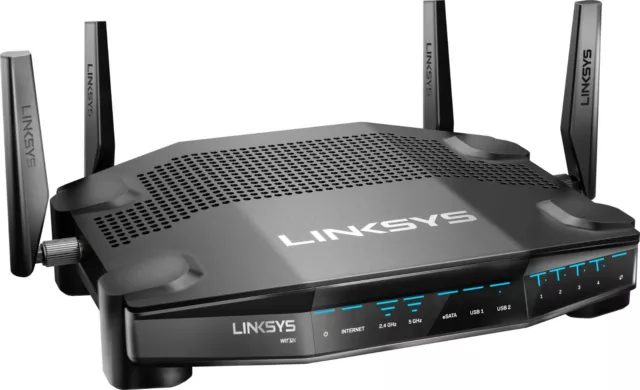 Linksys WRT32X Express router VPN veloce velocità sicura 5 e 2,4 ghz WRT3200ACM