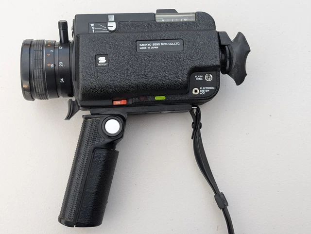 VINTAGE SANKYO SEIKI ES-44XL Camcorder Super Movie Video Camera