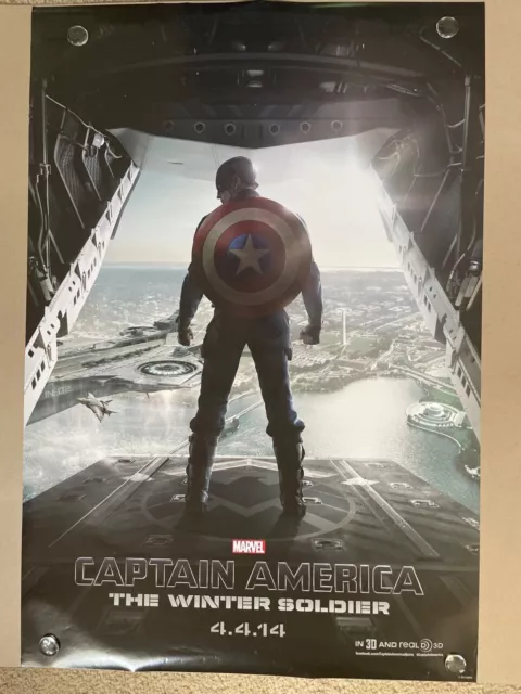 CAPTAIN AMERICA: THE WINTER SOLDIER 27X40 DS MOVIE POSTER B Chris Evans