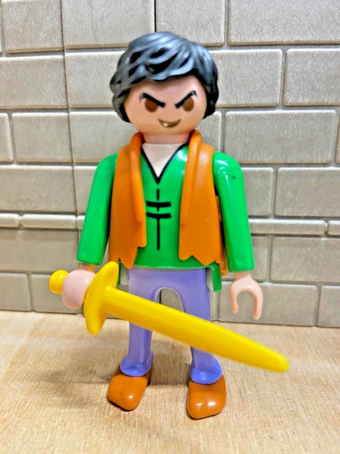 PLAYMOBIL FILM DESSIN Anim?� BD ASTERIX GAULOIS VERCINGETORIX 29e PUR CUSTOM RARE EUR 3,25 