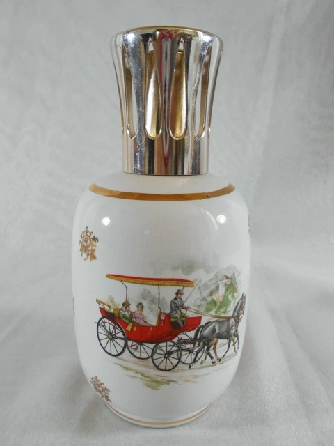 Tres Belle & Complete Lampe Berger En Porcelaine Signee