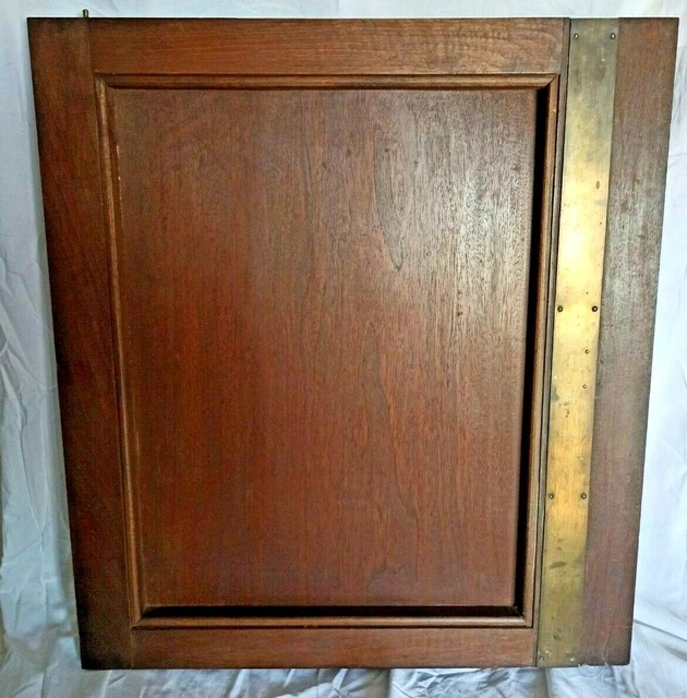 28" Large French Antique Architectural Pillar Panel Door Solid Oak Wood 2 7