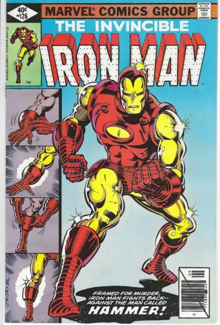Iron Man #126 - MARVEL -Sep '79- Whitman Var, Tales of Suspense homage by JR Jr!