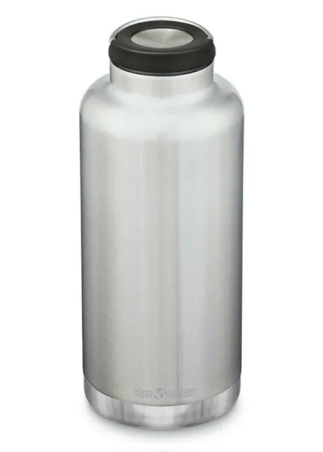 Klean Kanteen 64oz 1900ml TKWide Insulated Stainless Steel Finish Drink Bottle