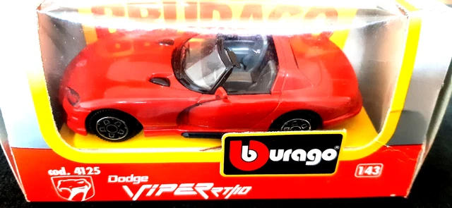 Maquette Burago 1/43 Dodge Viper RT10 - Modèle Réduit Occasion