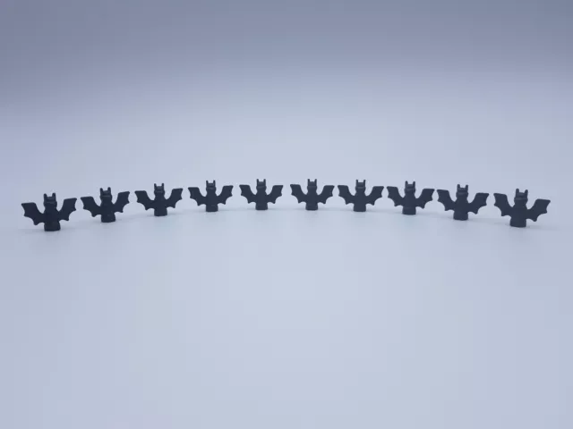 Lego Lot De 10 Bat Chauve Souris Ref 30103 *Neuves*
