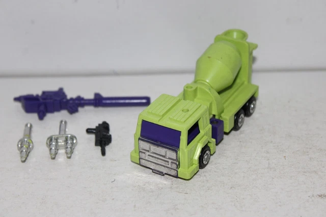 TRANSFORMERS G1 ORIGINAL vintage devastator constructicons mixmaster ...