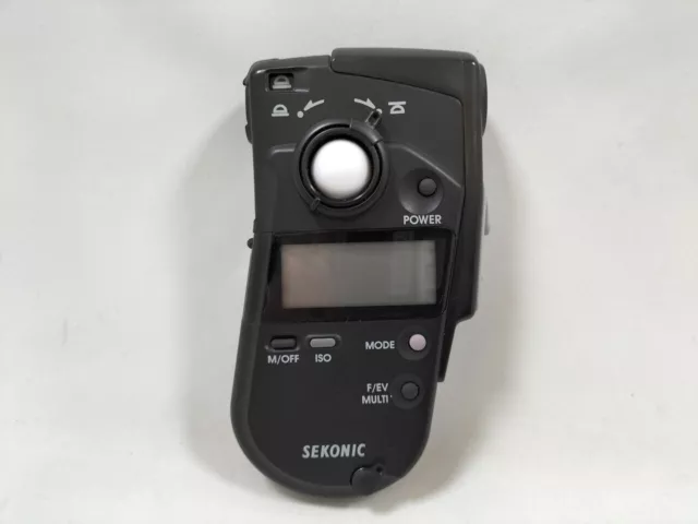 SEKONIC L-408 FR-7GXDV Multi Master Exposure Light Meter Black