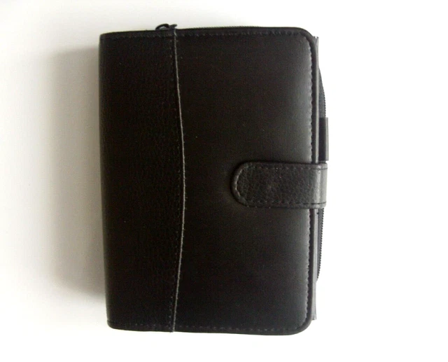 ALASSIO Schreibmappe A4 CATANA - Businessmappe Mit Taschenrechner Aus Nappaleder