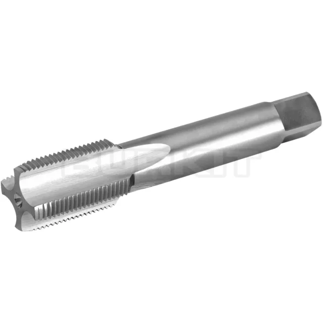 1 1/8"-12 UNF Thread Tap Right Hand, HSS 1-1/8 x 12 Straight Fluted Tap