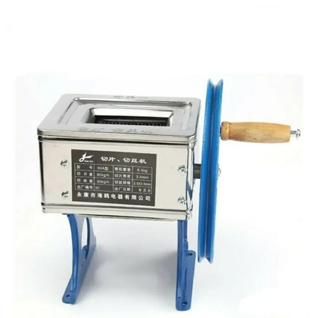 Manual hand-cranked meat grinder slicer Cutter,meat slicer meat cutter machine