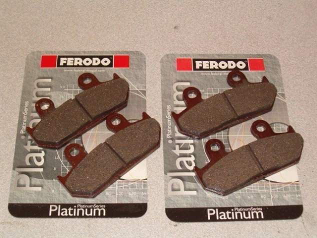 10 Pairs of Ferodo Front Brake Pads for 1991-94 Honda CBR600F2