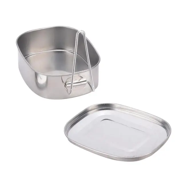 Single / Double Layer Stainless Steel Bento Food Container