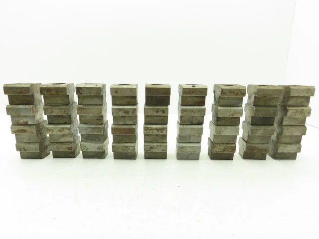 1"-12 Thread Square T-Slot Nut 1.09" Slot Width   Lot of 36