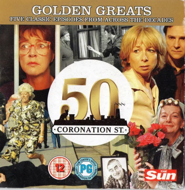 Coronation Street Golden Greats : 50Th Anniversary - 5 Episodes : Promo Dvd