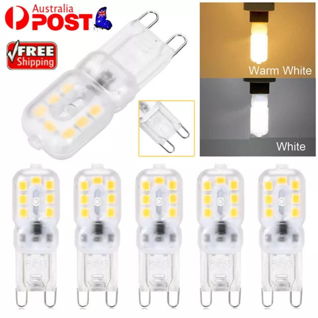 G9 LED 3W Dimmable Capsule Bulb Replace Halogen Light Lamps AC220-240V Warm/Cool