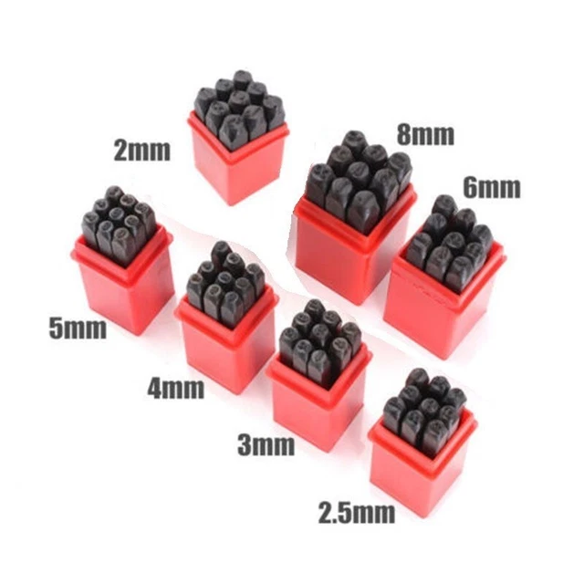 Set strumenti fai da te in pelle professionale con 9 pezzi punzonatura a mano Le
