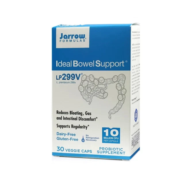 JARROW FORMULAS IDEAL Bowel Support 10 Billion CFU 30 Veggie Caps - New ...