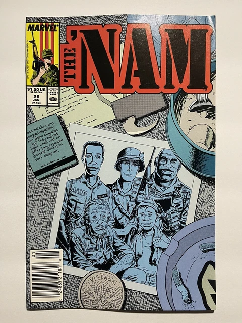 The NAM #26 Marvel Comics Doug Murray Vietnam War Comics 1988