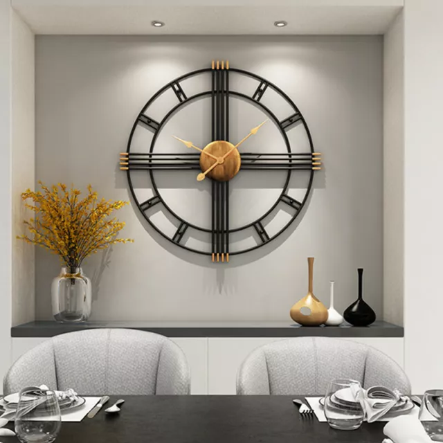 Hotel Black Wall Clock Shop Wall Clock Kitchen Deco Wall Clock Home Large Clock