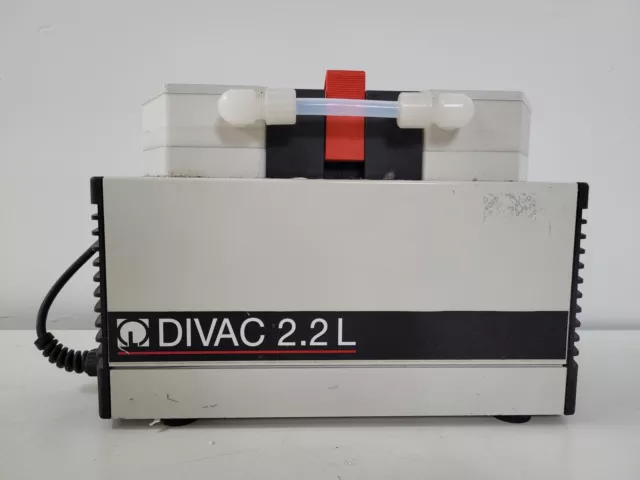 Leybold Divac 2.2L Diaframma Pompa a Vuoto Laboratorio