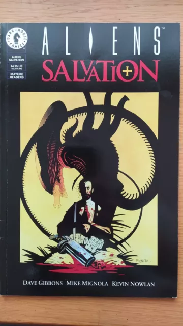 Aliens: Salvation # 1 1. Printing Mike Mignola Comic - Guter Zustand 90er Jahre