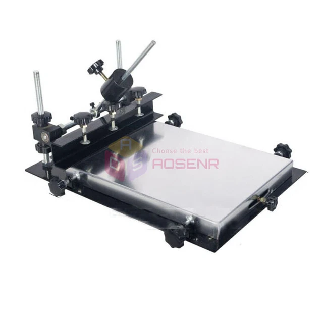 New Good 440x320mm Manual Solder Paste Printer,PCB SMT Stencil Printer M Size