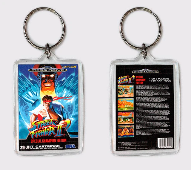 Porte-clés Rambo III Sega Mega Drive - Objet Collector Rétro Gaming - Neuf