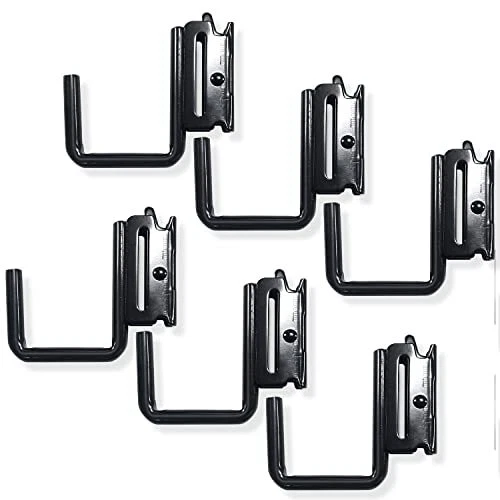 6PCS E Track J Hooks Heavy Duty E Track X Track Steel Hanger Spring Fitting