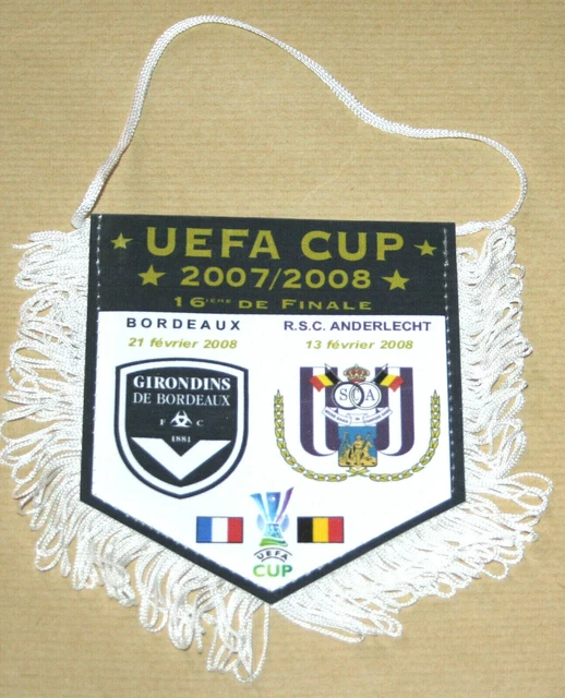 VINTAGE LOT 4 Fanions Qualifiés Football Euro 84 Allemagne Belgique Portugal ... EUR 13,00 - FR