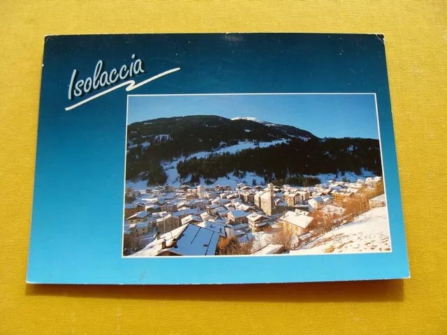 (FG.A91) ISOLACCIA di VALDIDENTRO sotto la neve (vg, ed. Gurini) ALTA VALTELLINA