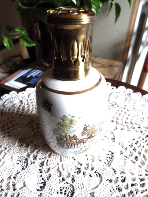 ANCIENNE LAMPE BERGER Paris décor biche et faon Diffuseur De Parfum Vintage EUR 17,00 - FR
