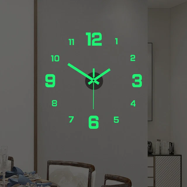 Ew-Horloge Numérique Shoe Simple Créative, Horloge Murale Silays Euse, Sans Joli