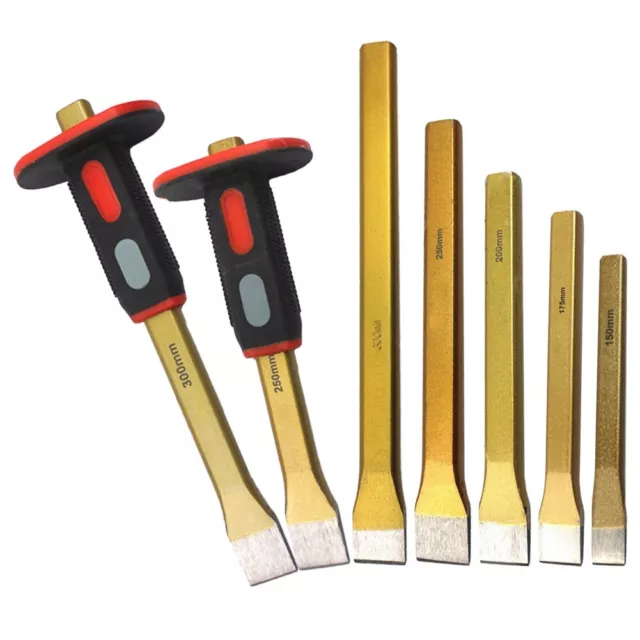 Reliable Chisels for Wood Masonry Brick Carving with Chrome Alloy Steel Blades