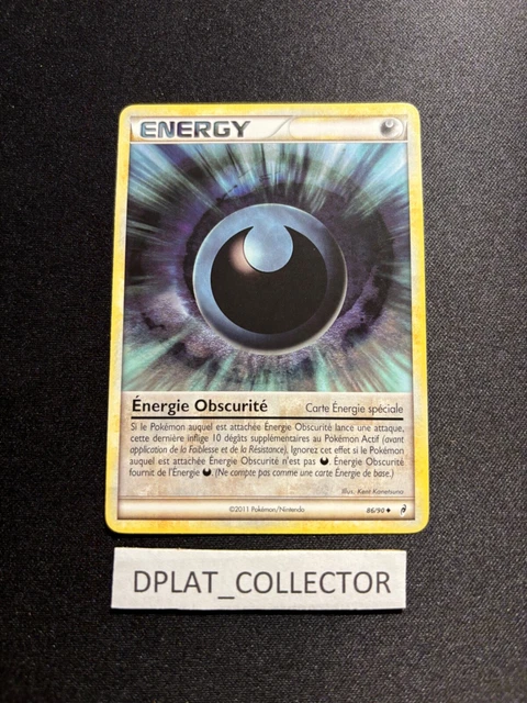 Carte Pokémon Carte Promo Noir & Blanc BW-P 017/BW-P : Energie Obscurité main image 1