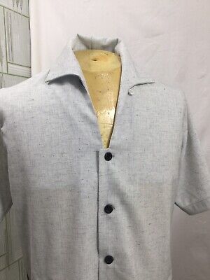 ROCKABILLY/SWING shirts Jack the Lad de niche Vintage Noir/Leopard 40" 