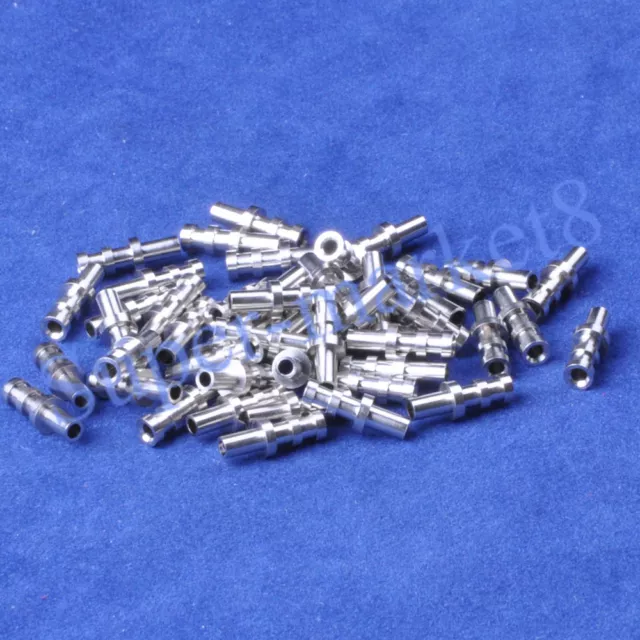 50PCS Turret Lug 11.6mm Overall Length 2.6mm Diameter for 3mm Terminal Board AMP