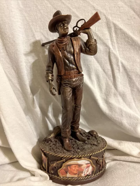 Duke “John Wayne: American Hero Collection” Bradford Exchange Figure, Western