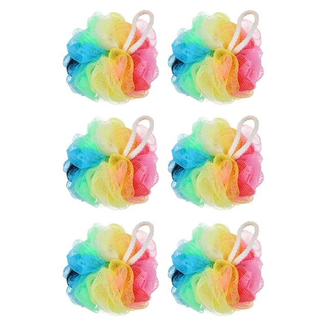 Nylon Badekugel Mit Farbverlauf Schwamm Puff Badekugel Duschgel