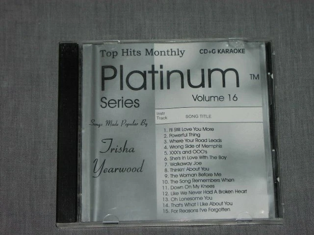 Cd+G Karaoke Top Hits Monthly Trisha Yearwood