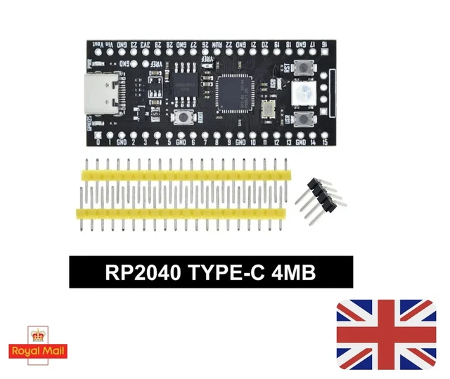RP2040 PRO MICRO Raspberry PI PICO Microcontroller Development Board ...
