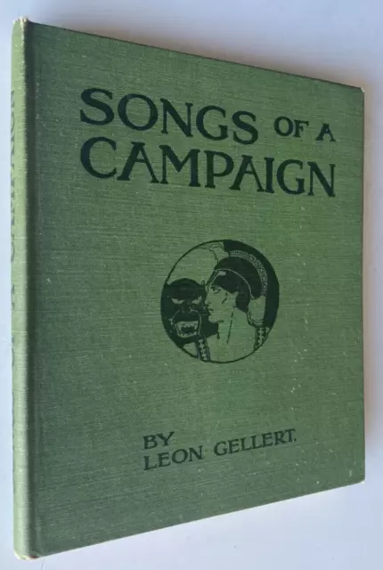 1917 SONGS OF A CAMPAIGN 16 full page plates by NORMAN LINDSAY, FREE EXPRESS W/W