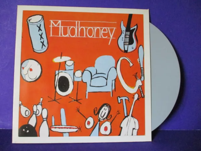 MUDHONEY Let It Slide 12” GREY German MINT UNPLAYED VINYL SP 16/155