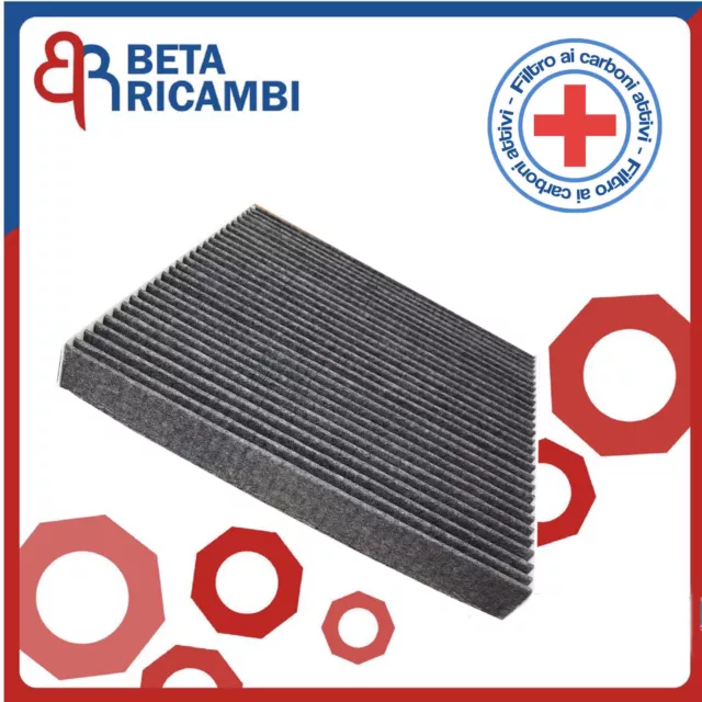 Filtro Abitacolo Smart 451 ForTwo Cabrio Antipolline ai Carboni Attivi da 2007>