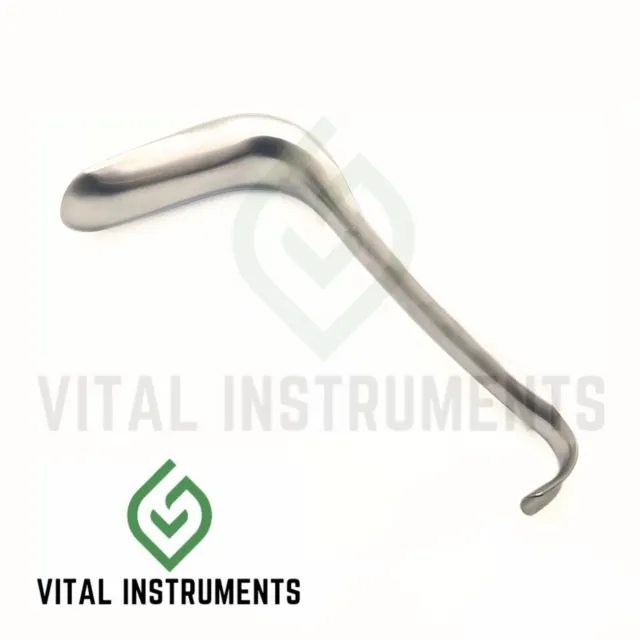 Sims Vaginal Speculum Single Ended Large OB/GYN Surgical Stainless Steel